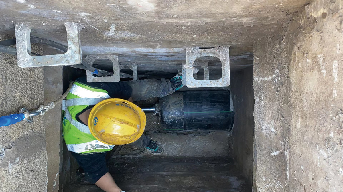 龙子湖HDPE短管内衬法